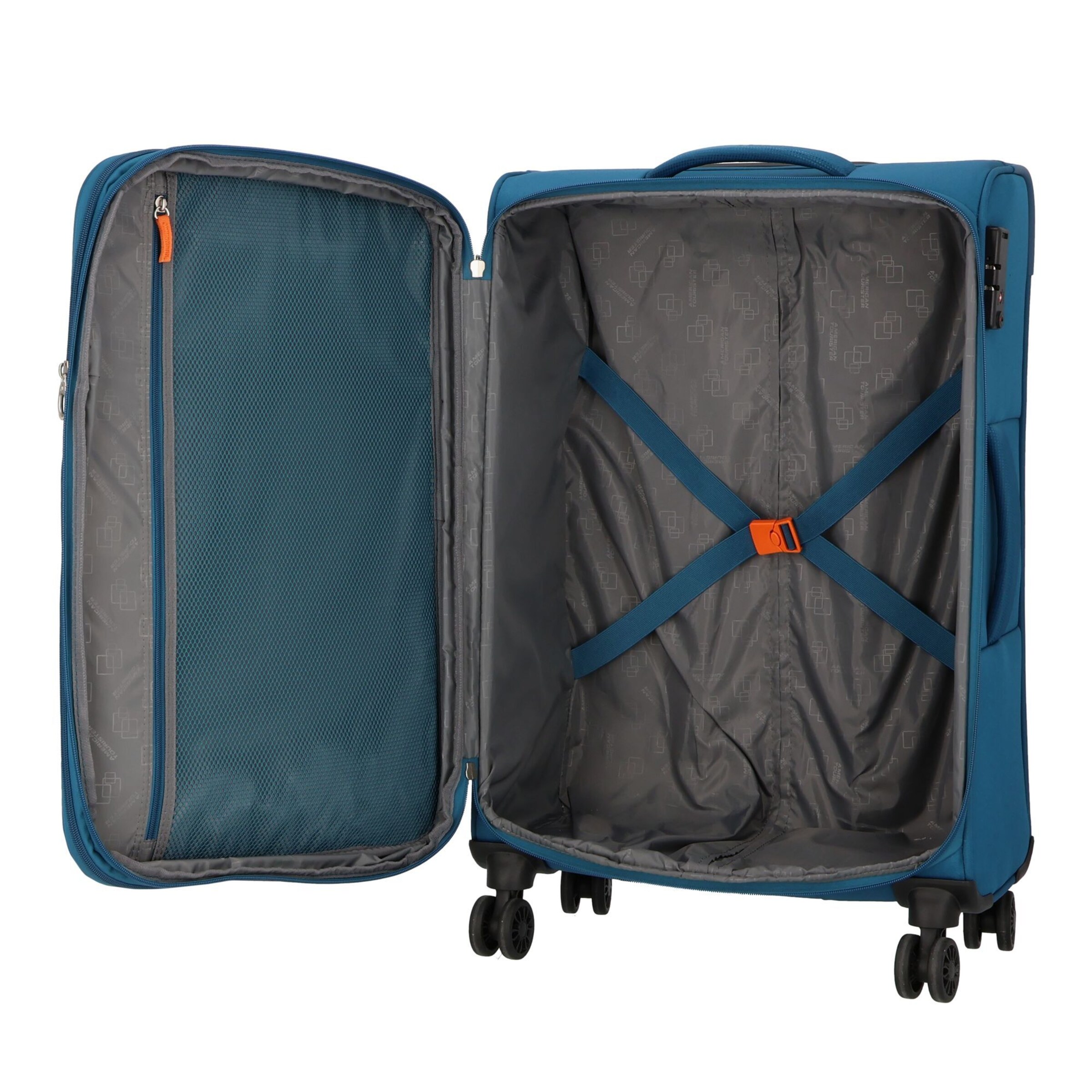 American Tourister Kofferset in Blau