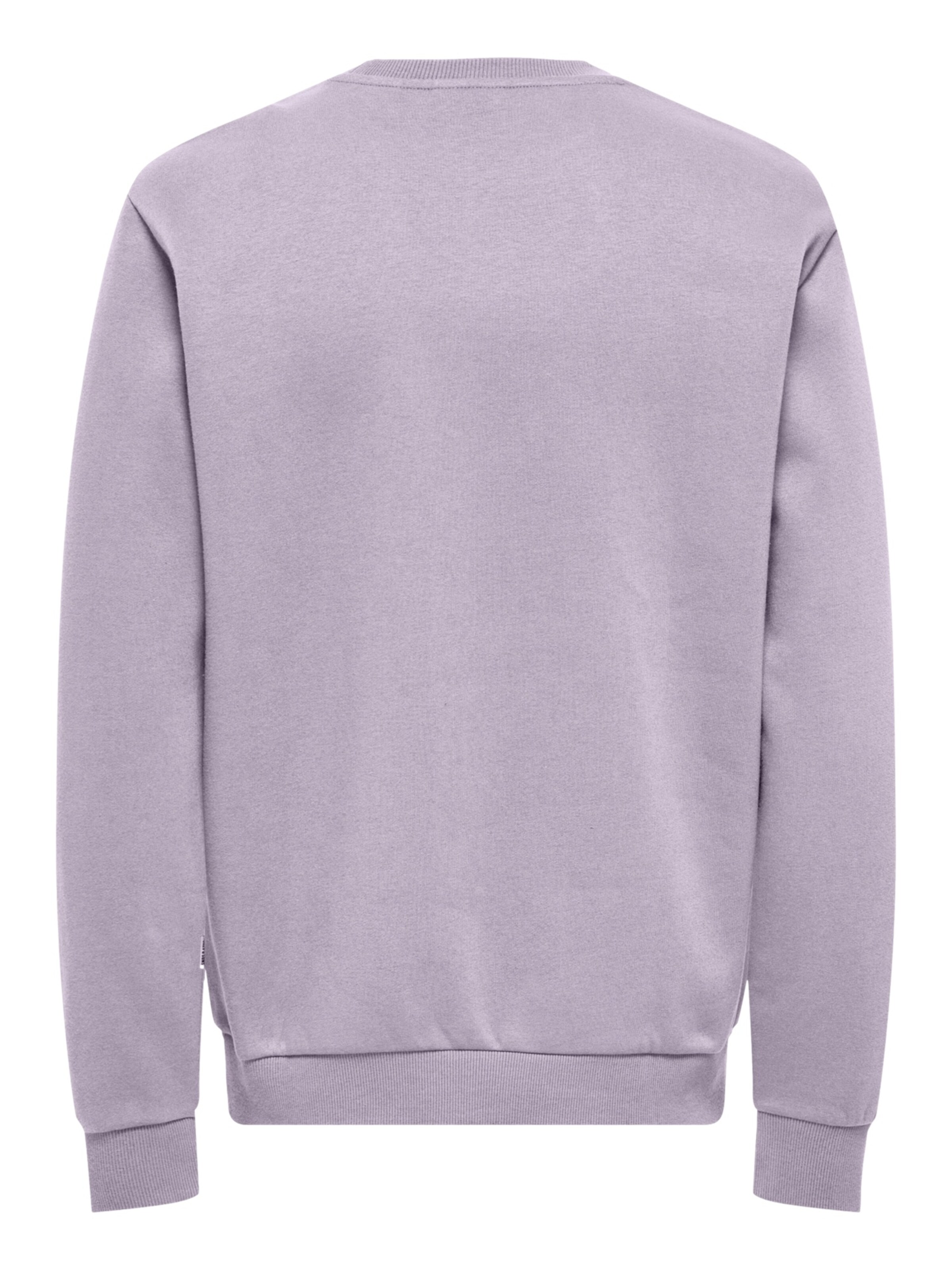 Only & Sons Sweatshirt 'Ceres' in Roze