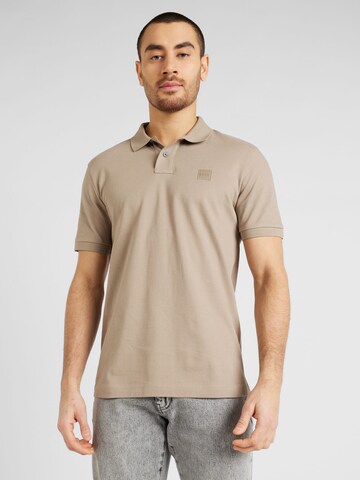 BOSS Shirt 'Passenger' in Brown: front
