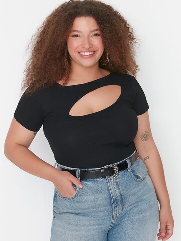 Trendyol Curve Футболка в Черный: спереди