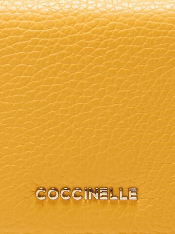 Portamonete 'COCCINELLE METALLIC' di Coccinelle in giallo