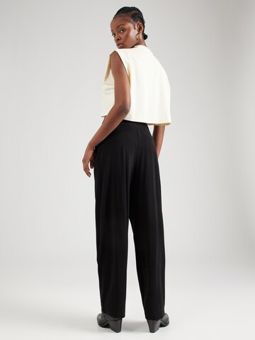 Max Mara Leisure Loose fit Pleat-Front Pants 'GIOCHI' in Black