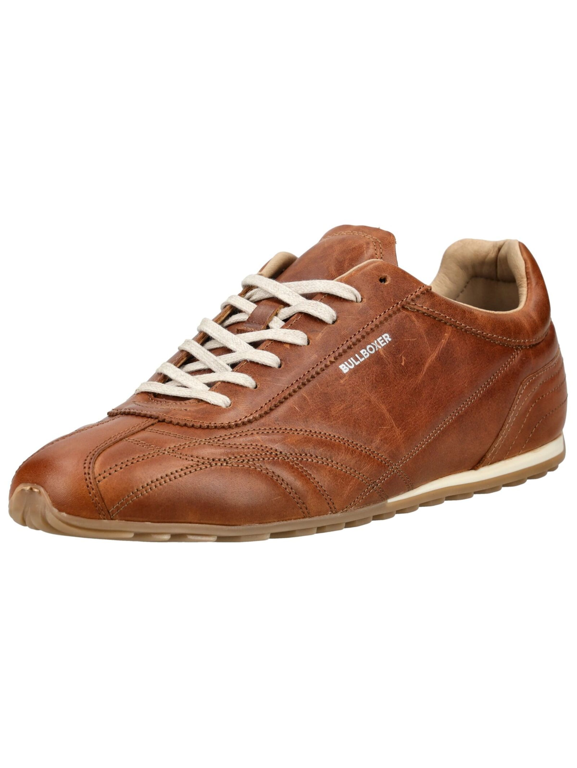 BULLBOXER Sneakers laag in de kleur Cognac, Productweergave