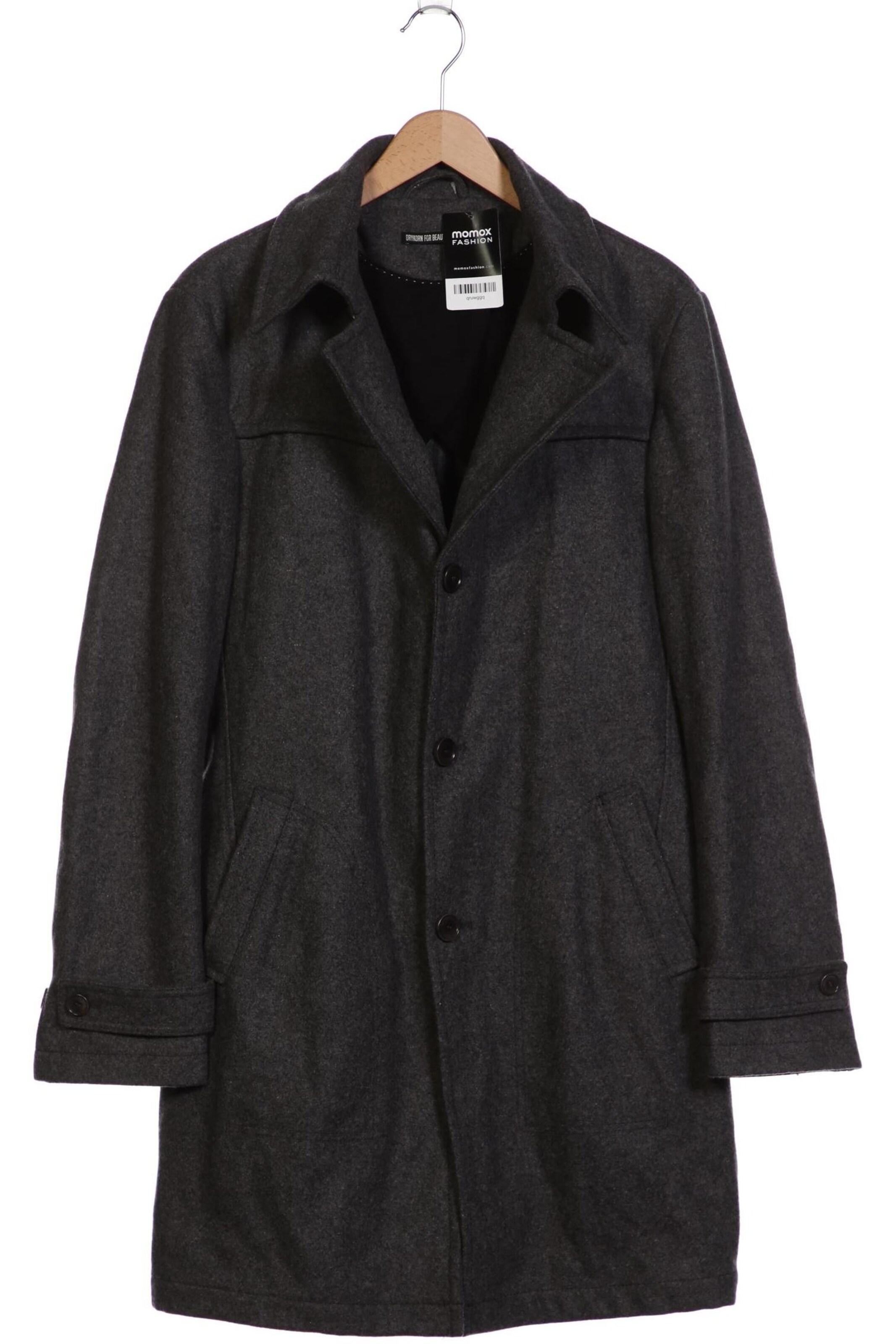 DRYKORN Jacket & Coat in L-XL in Grey: front