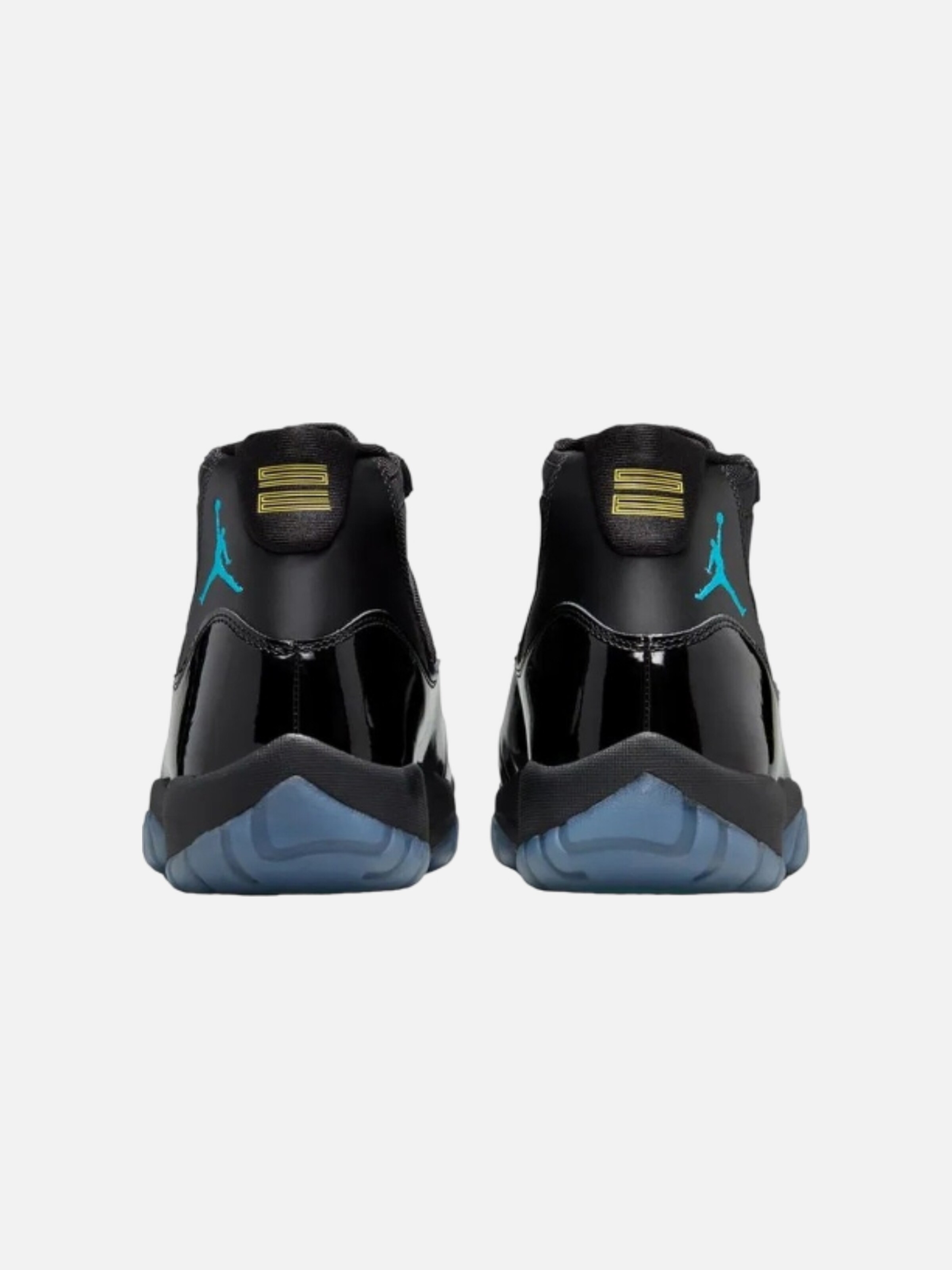Sneaker alta 'Air Jordan 11 Retro Gamma Blue (2025)' di Jordan in nero