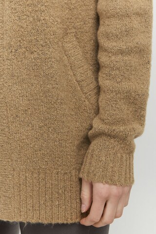 b.young Knit Cardigan in Brown