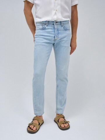Salsa Jeans Slimfit Jeans in Blauw: voorkant
