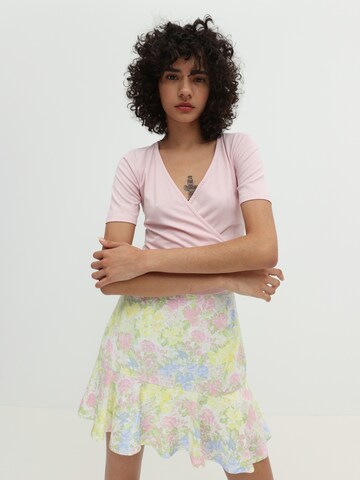 T-shirt 'Leia' EDITED en rose : devant