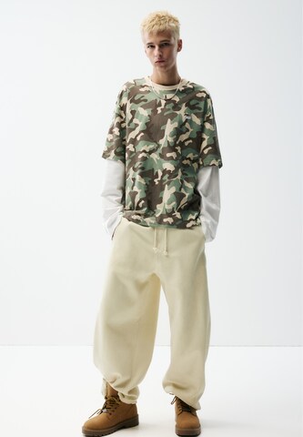 Maglietta 'STWD' di Pull&Bear in verde