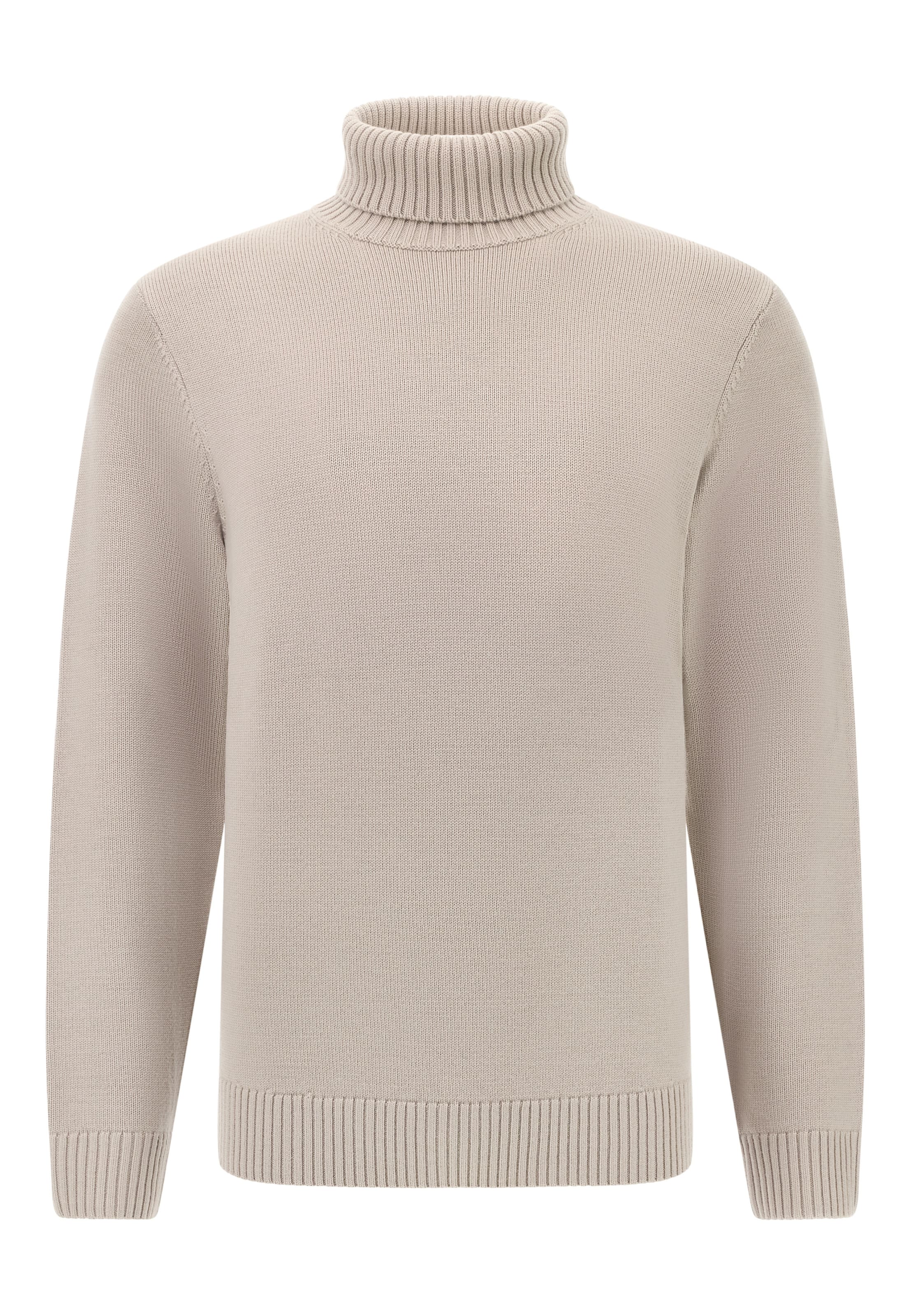 Pulover de la Boggi Milano pe bej: față