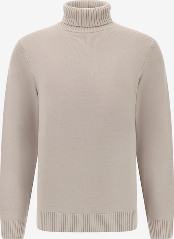 Pulover de la Boggi Milano pe bej: față