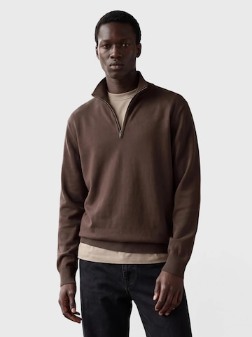TRAPP Sweatshirt in Brown: front