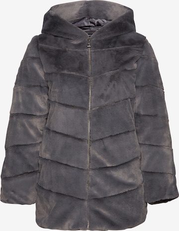 FRESHLIONS Winter Coat in Grey: front