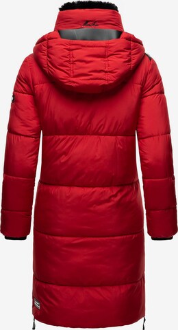 MARIKOO Płaszcz zimowy w kolorze czerwony
