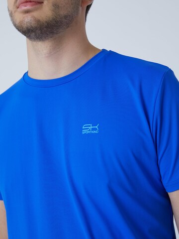 SPORTKIND Funktionsshirt 'Crew Neck'‌‌‌‌‌‌ in Blau