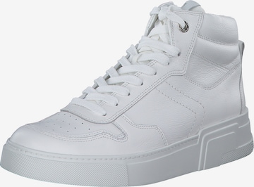 Paul Green High-Top Sneakers in White: front
