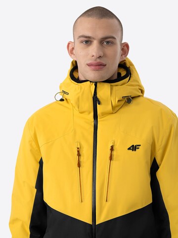 4F Sportovní bunda – žlutá