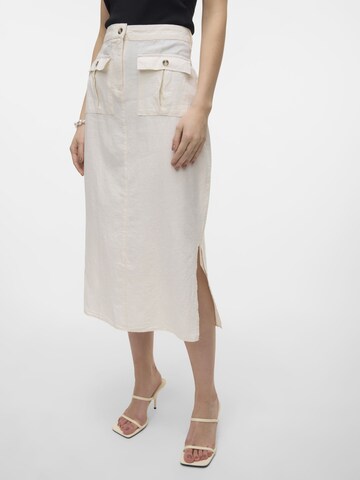 VERO MODA Skirt 'LUNA' in Grey