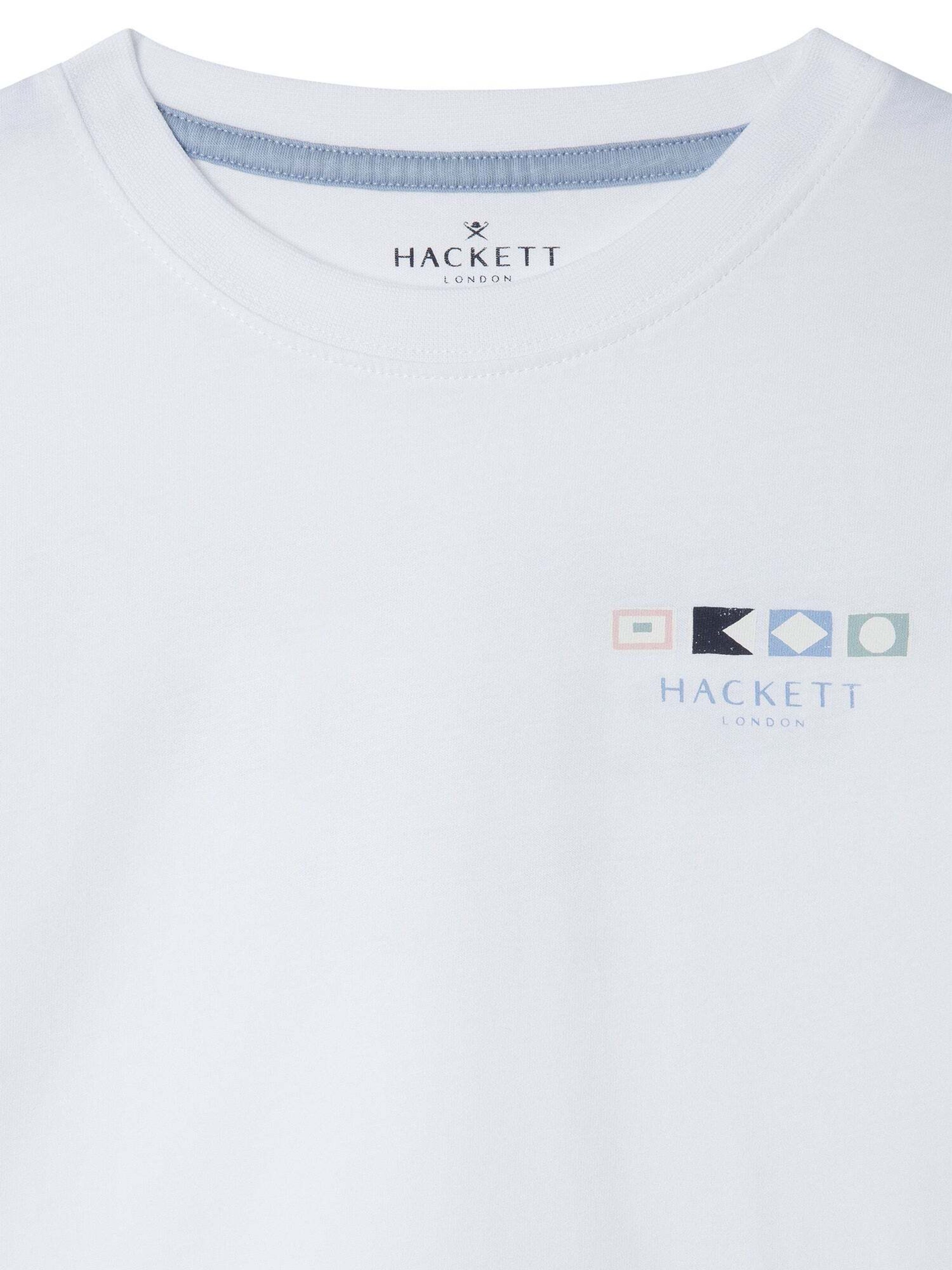 Maglietta di Hackett London in bianco
