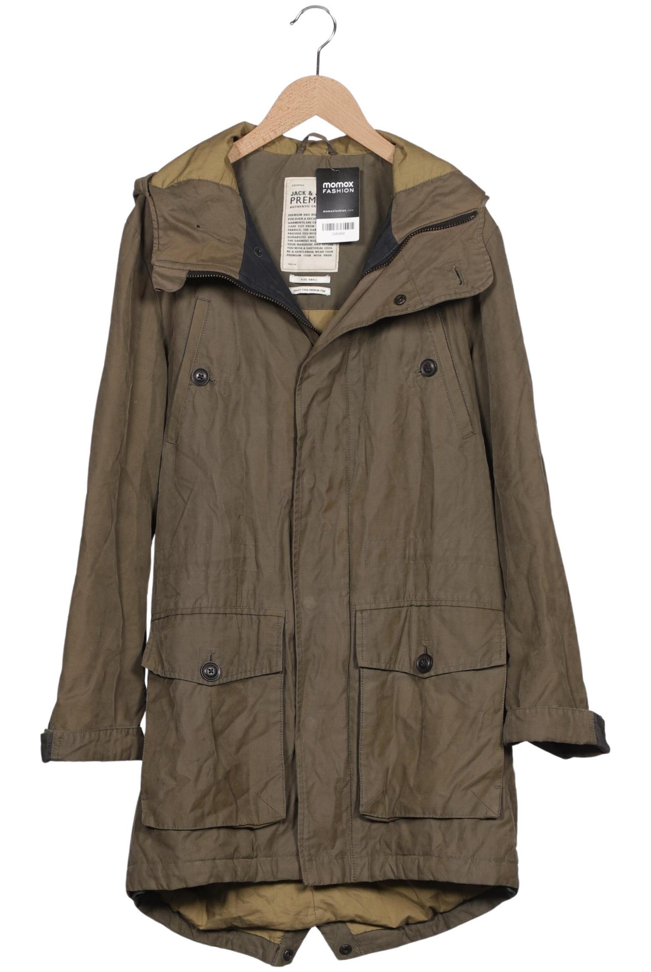 JACK & JONES Jacket & Coat in S in Green: front