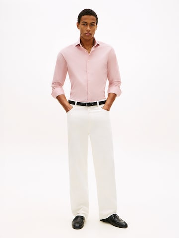 TOMMY HILFIGER Regular fit Zakelijk overhemd in Roze
