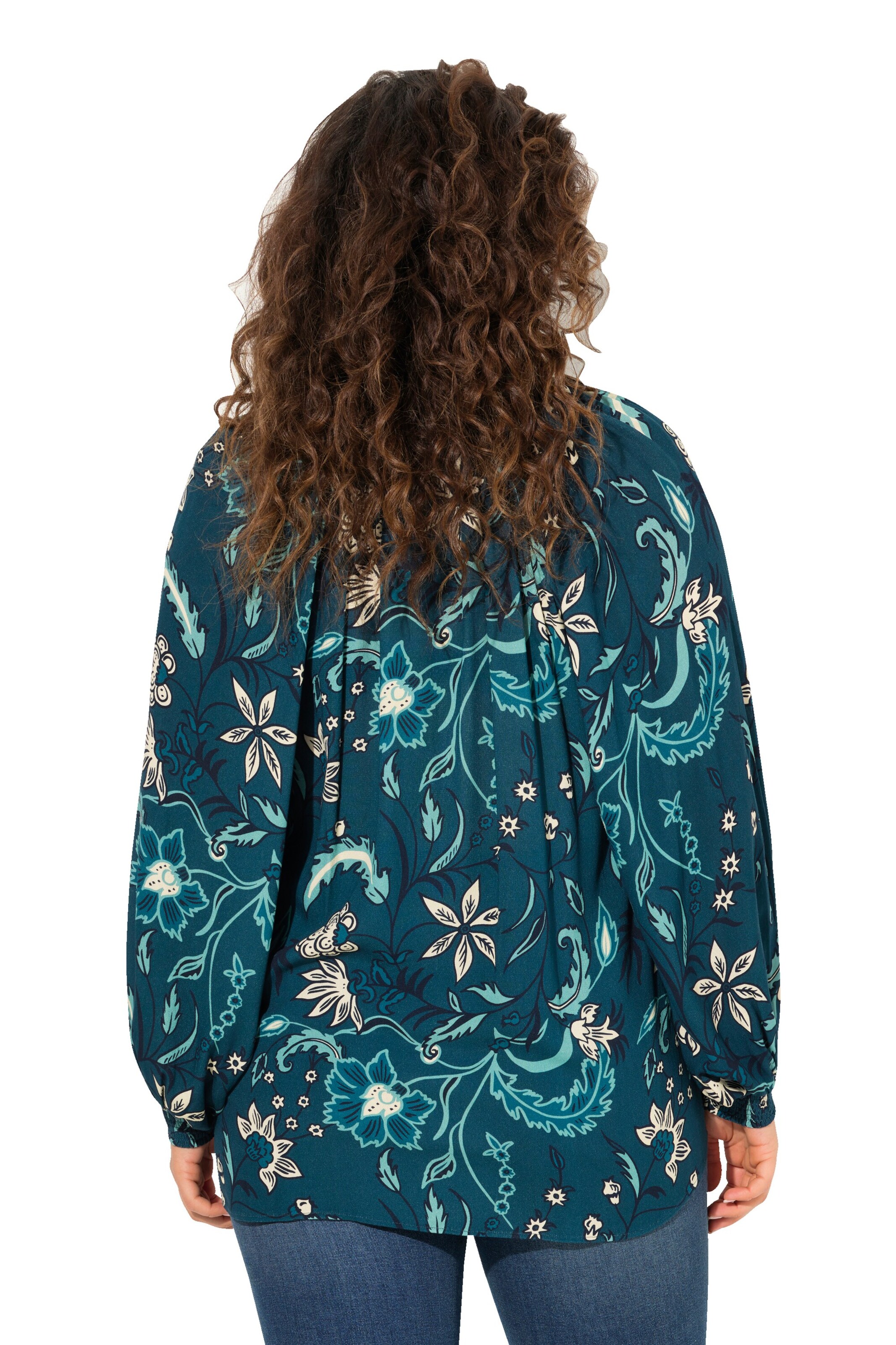 Ulla Popken Bluse in Blau