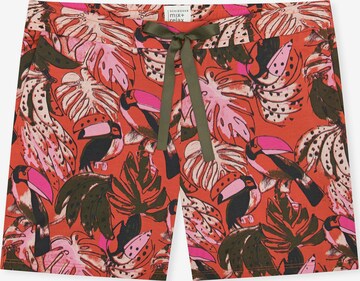 Pantalon de pyjama ' Mix & Relax ' SCHIESSER en orange : devant