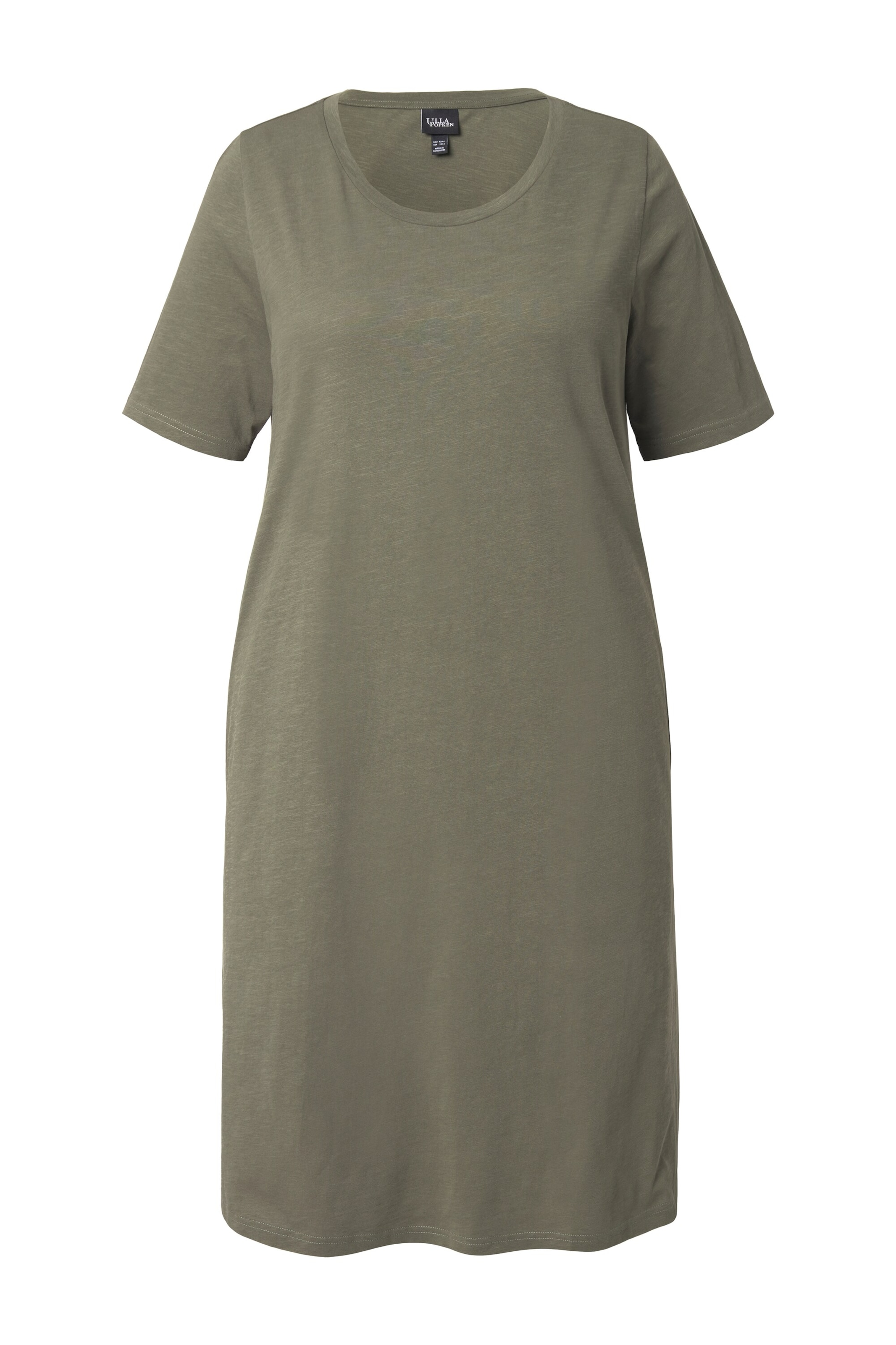 Ulla Popken Jurk in Groen: voorkant