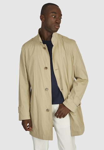 Manteau mi-saison HECHTER PARIS en beige : devant