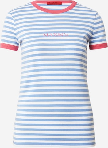 MAX&Co. T-Shirt in Blau: predná strana