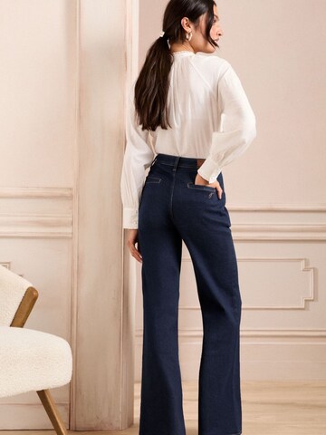 love & roses Wide Leg Jeans in Blau