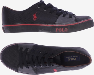 Polo Ralph Lauren Sneaker 44 in Schwarz: predná strana