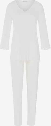 Hanro Pyjama ' Rosa ' in offwhite, Produktansicht