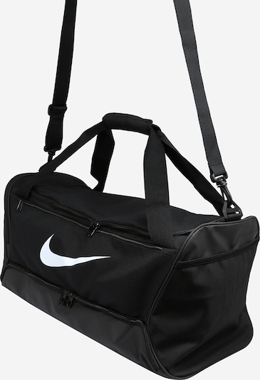 NIKE Sporttasche 'Brasilia 9.5' in schwarz / weiß, Produktansicht