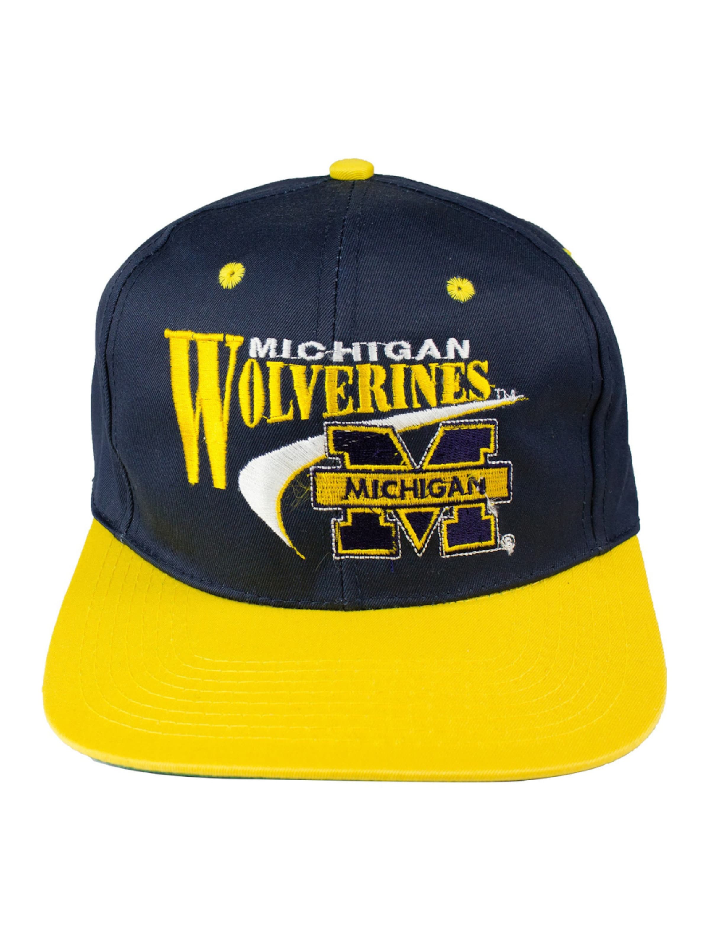 Drew Pearson Cap 'Michigan Wolverines' in Blue: front