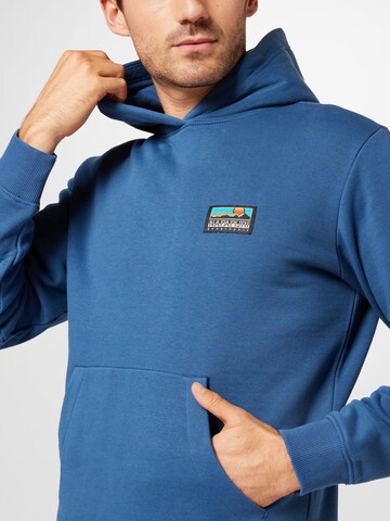 Sweat-shirt 'FREESTYLE' NAPAPIJRI en bleu
