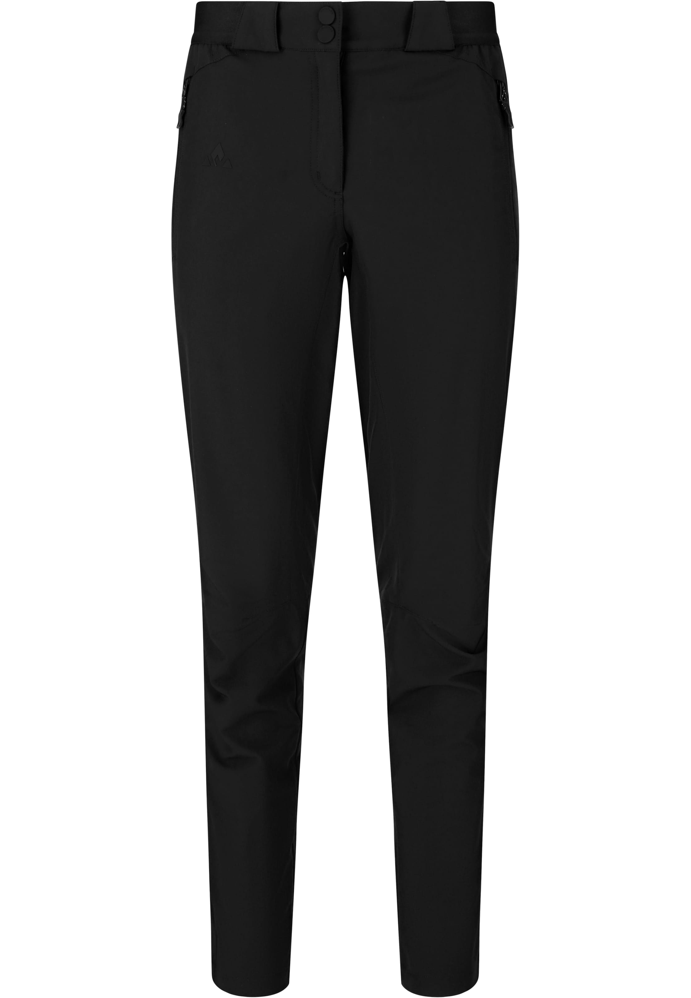 Whistler Regular Outdoorbroek 'Gerd V2' in Zwart: voorkant