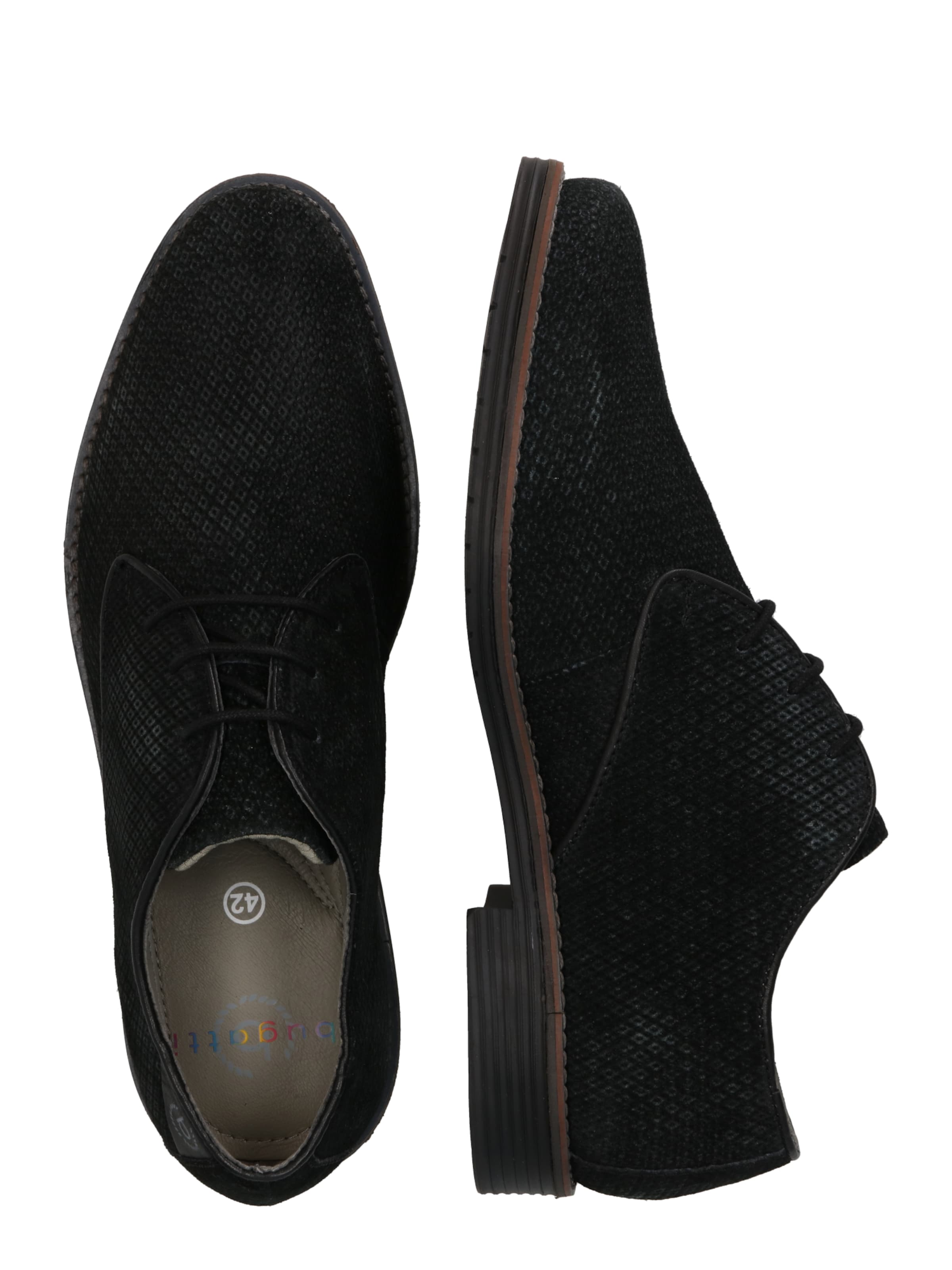 bugatti Veterschoen 'Labato' in Zwart