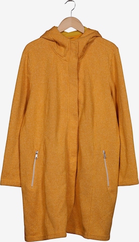 Ulla Popken Kapuzenpullover 5XL in Gelb: Vorderseite