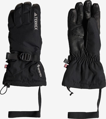 Gants de sport 'GORE-TEX Over-The-Cuff' ADIDAS TERREX en noir : devant