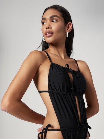 VIERVIER Bralette Swimsuit 'Jolina' in Black
