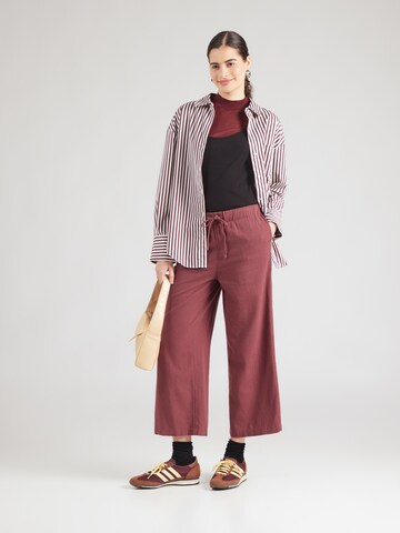 ONLY Široke hlačnice Hlače 'ONLGOA' | roza barva