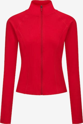 Veste de survêtement cfab (formerly creamy fabrics) en rouge : devant