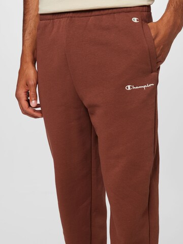 Effilé Pantalon Champion Authentic Athletic Apparel en marron