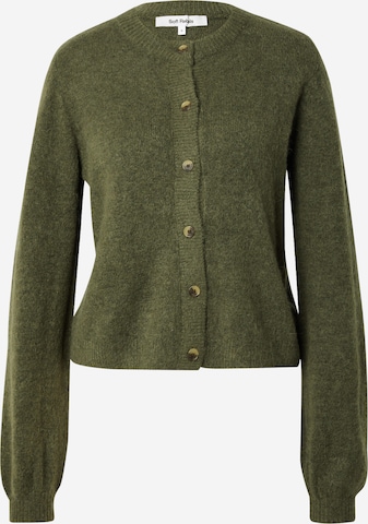 Soft Rebels Strickjacke 'Allison' in Grün: predná strana