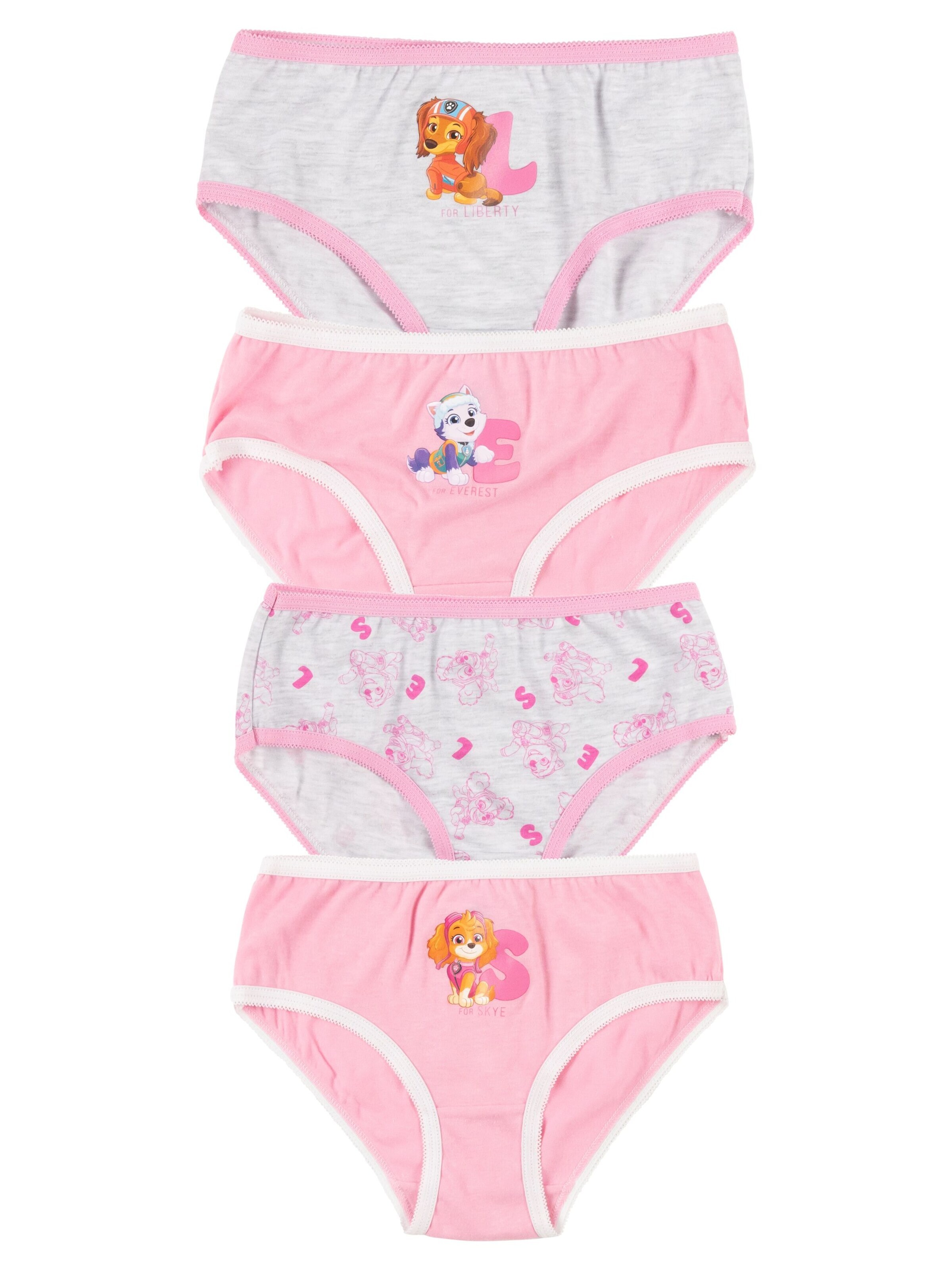 Paw Patrol Underpants in Pink: front