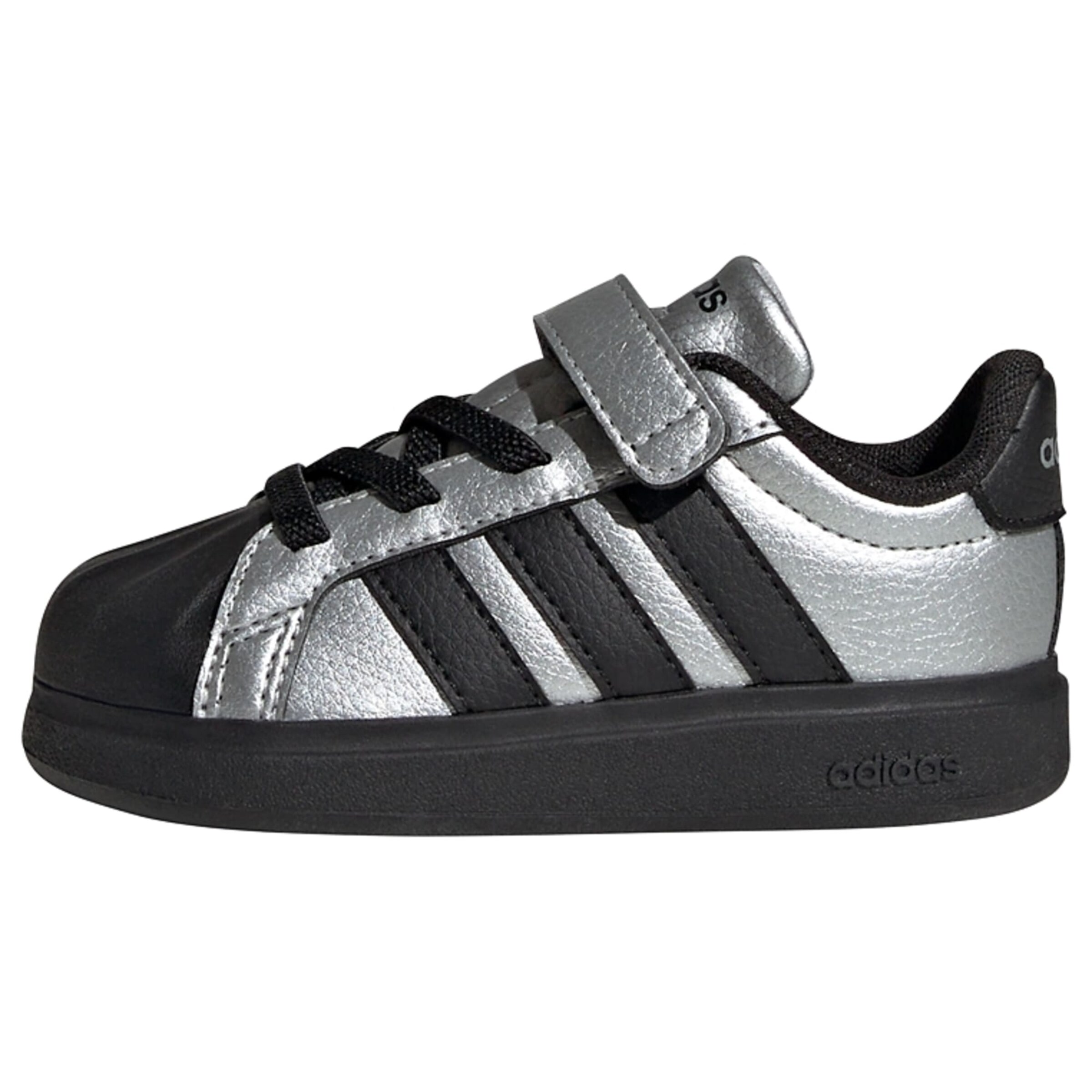ADIDAS SPORTSWEAR - Sapatilhas 'Streettalk' em prata: frente
