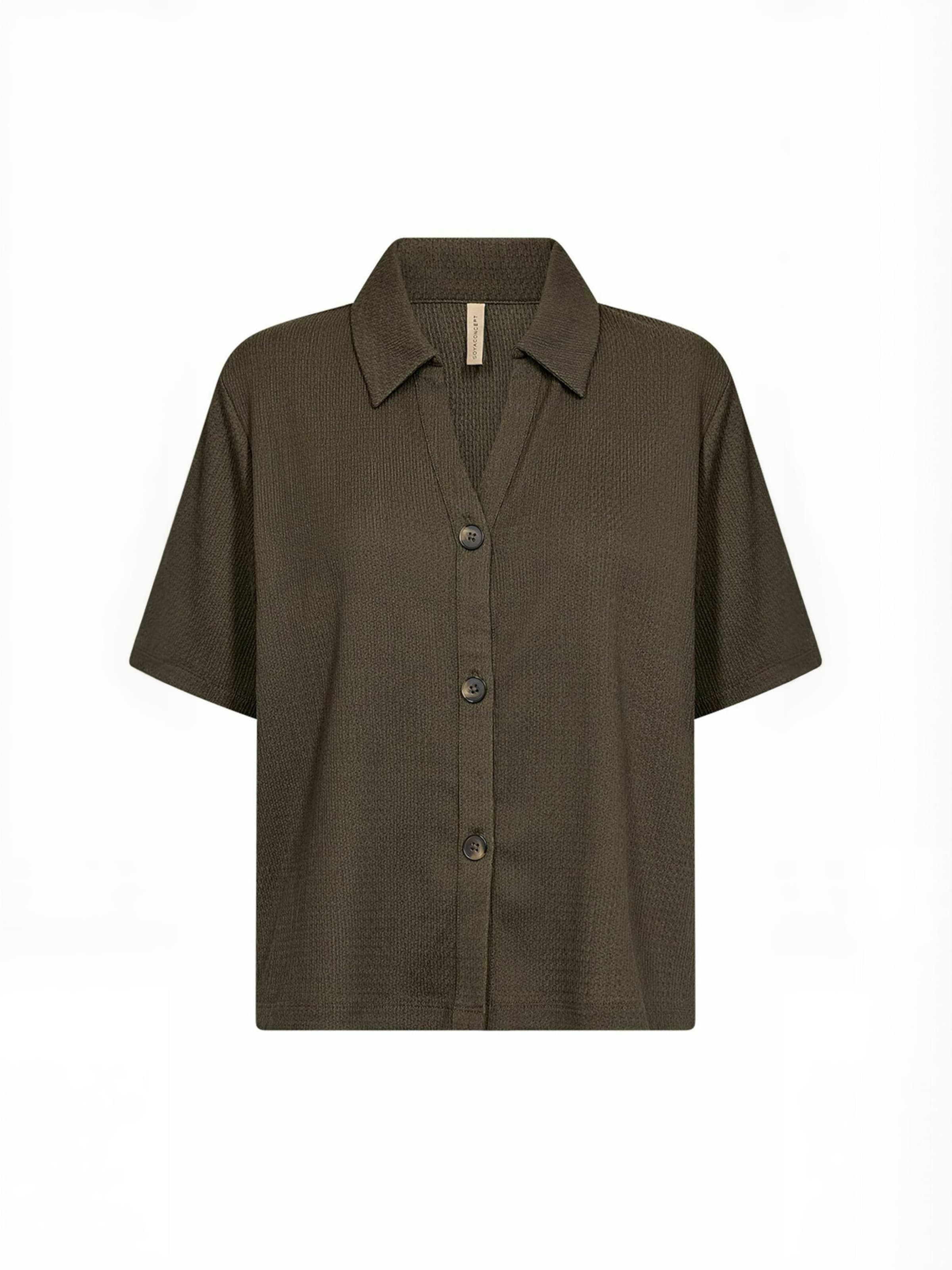 Soyaconcept - Top ' SC-DELAL ' en verde: frente