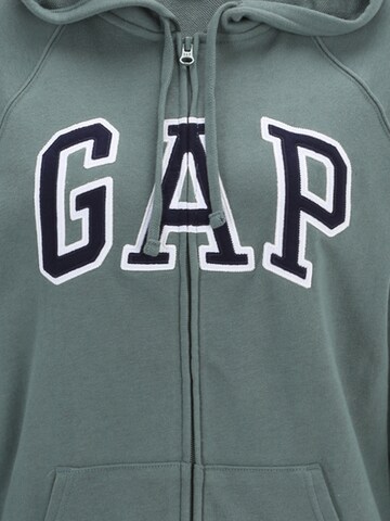 Gap Tall Sweatvest 'HERITAGE' in Groen