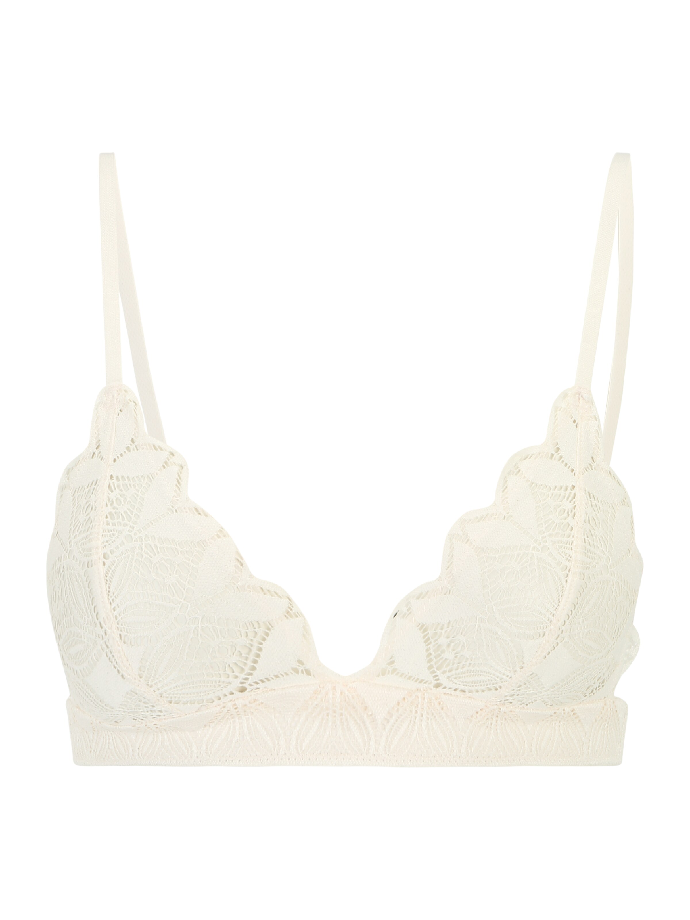 ETAM Сутиен с триъгълни чашки Сутиен 'SKY' в бяло: отпред